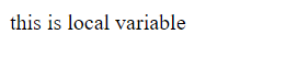 Variables