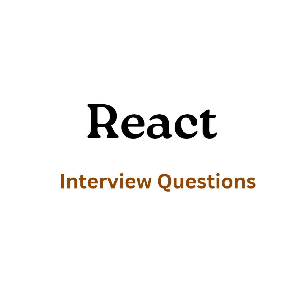 react interview